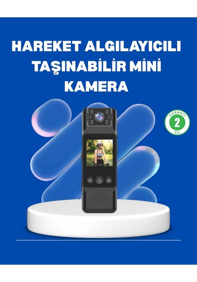 Northcity Mini Kamera 1080p Full Hd Döner Lens - 180 Görüntü & Uzun Pil Ömrü