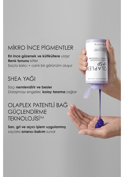 No. 5p Blonde Enhancer Toning Conditioner - Renk Koruyucu & Bağ Güçlendirici Mor Saç Bakım Kremi