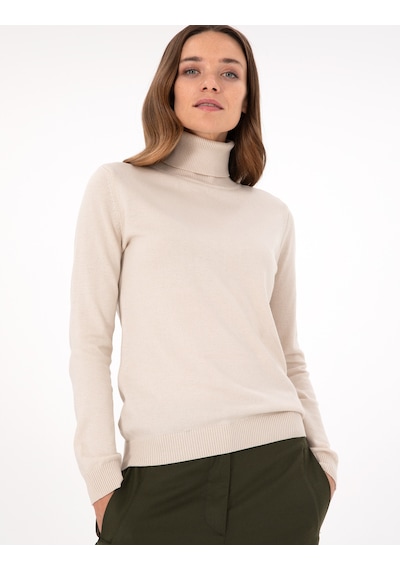 Pierre Cardin Kadın Bej Kazak /triko 50300786-vr011 Bej