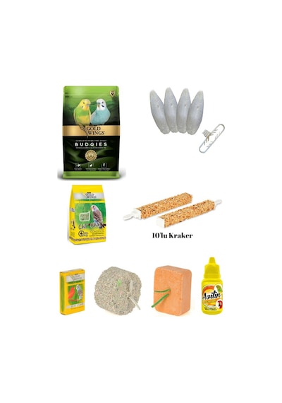 Purecanpati Muhabbet Kuşu Ihtiyaç Seti