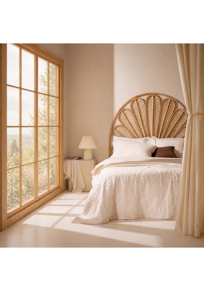 Soft Beliz Çift Kişilik Yatak Örtüsü Seti - Bej - 220x240 Cm Çok Renkli
