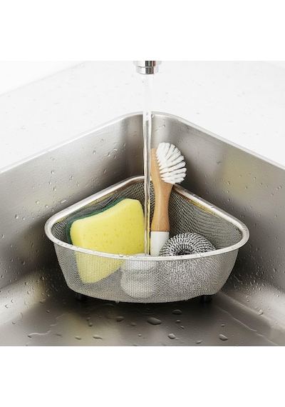 Lexroo Paslanmaz Çelik Ayaklı Lavabo İçi Çöp Süzgeci Standart