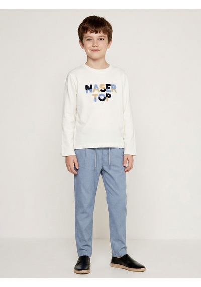 Xo Kids Erkek Çocuk 3lü Alt Üst Takım 6-9 Yaş 13216 Mavi