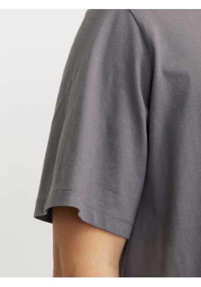 Jack & Jones Jjeorganıc Düz Tişört 12156101 Gri