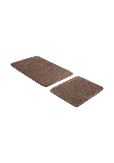 Koza Home Koza Home Segura Peluş Vizon Kaydırmaz Taban Banyo Paspası Vizon