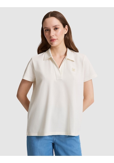 Pierre Cardin Kadın Ekru Tişört Basic 50325465-vr019