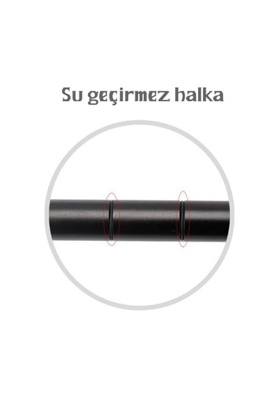 6 Parça Spiral Kulak Temizleme Seti- Paslanmaz Çelik Temizleme Seti, Sıyah