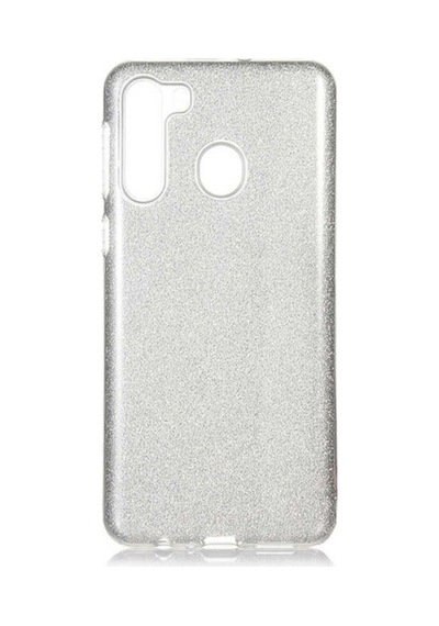 Samsung Uyumlu Galaxy A21 Kılıf Zore Shining Silikon Gri