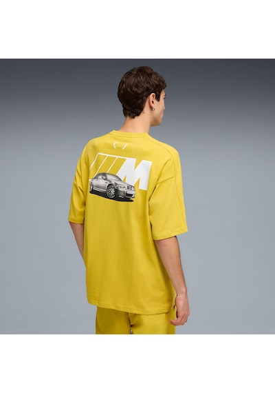 Puma Bmw M Motorsport M3 T7 Erkek Tişört 634874 08 Sarı