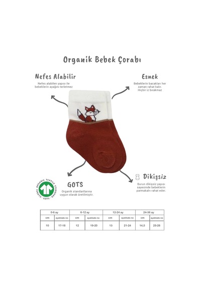 3'lü Penye Soket Çorap Bs10109 Kiremit Renkli Çok Renkli