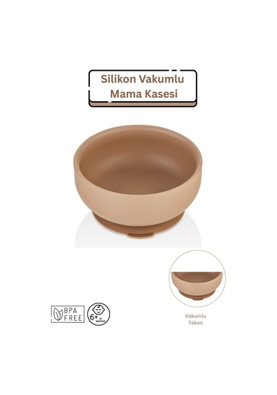 Silikon Vakumlu Mama Kasesi - Moka Mocca