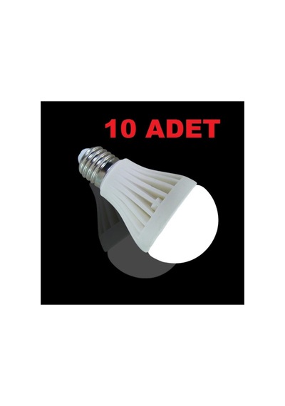 7 W Enerji Tasarruflu Led Ampul 10 Adet Diğer