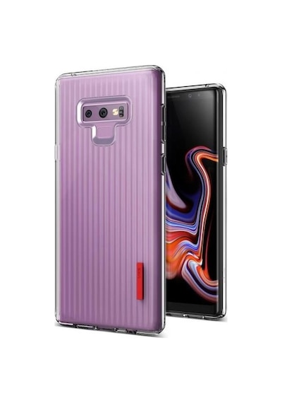 Vrs Design Galaxy Note 9 İle Uyumlu Crystal Fit Label Kılıf Clear