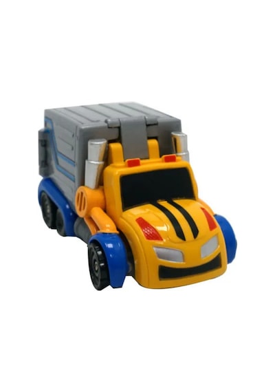 Işıklı Sesli Dönüşebilen Robot Kamyon Otobot Transformers Oyuncak Çok Renkli