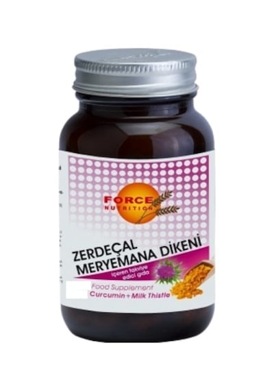 Force Nutrition Kurkumin Zerdeçal 60 Tablet