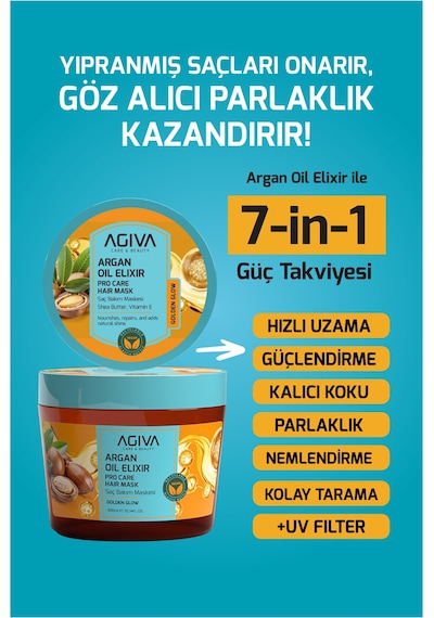 Argan Yağlı Saç Bakım Maskesi-300ml