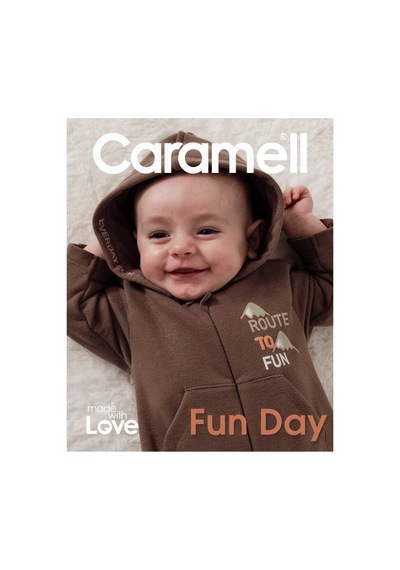 Caramell Barbosa Kışlık Fun Day 3 İplik Şardonlu Erkek Bebek Lux Tulum Kahverengi
