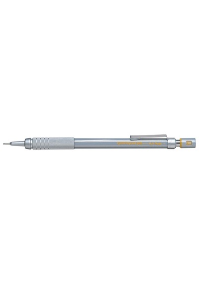Graphgear 500 Teknik Çizim Ve Yazı İçin Mekanik Kurşun Kalem, 0.7 Mm, Orijinal Kutusunda Gümüş