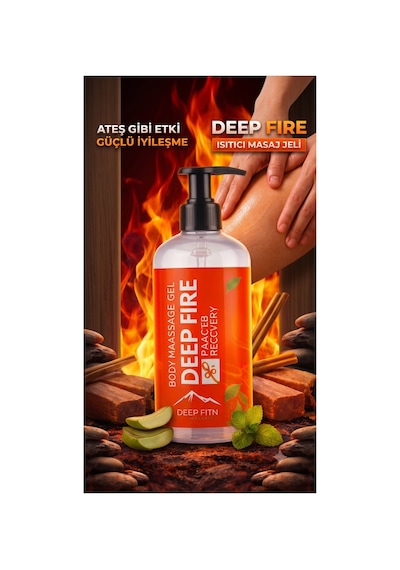 Fire Budy Etkili Isıtıcı Masaj Jeli 100 Ml Kas Ve Eklem Rahatlatıcı Jel 2 Li