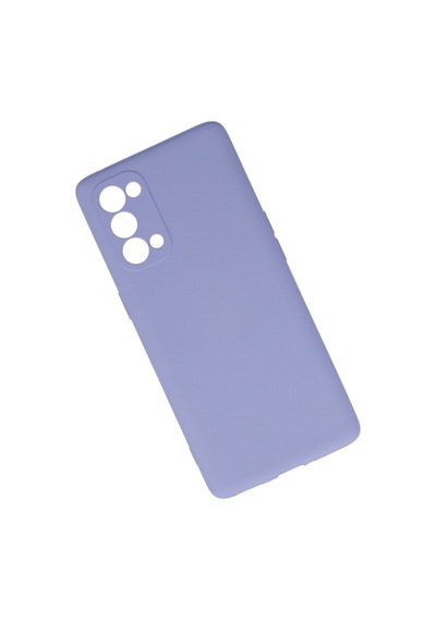 Newface Oppo Reno 5 Pro Kılıf Nano İçi Kadife Silikon - Lila lila