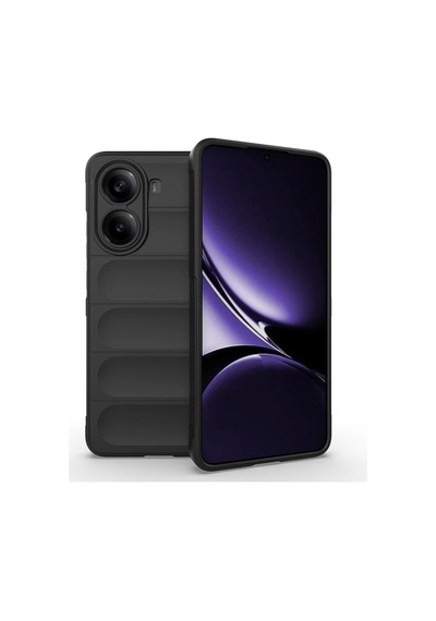 Xiaomi Poco X7 Pro Kılıf Esnek Tpu Oyuklu Arka Yüzey Tasarımlı Lopard Etnik Silikon Kapak