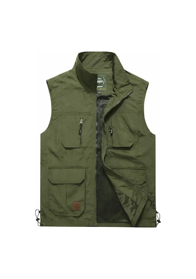 Outdoor Suit Aydın Yazlık Yelek Kalıplar Dardır Bir Beden Büyük Alınız Haki Yeşil