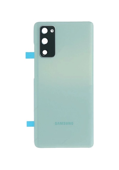 Samsung S20fe Yeşil Uyumlu Arka Kapak Batarya Kapağı Pil Kapağı Yeşil