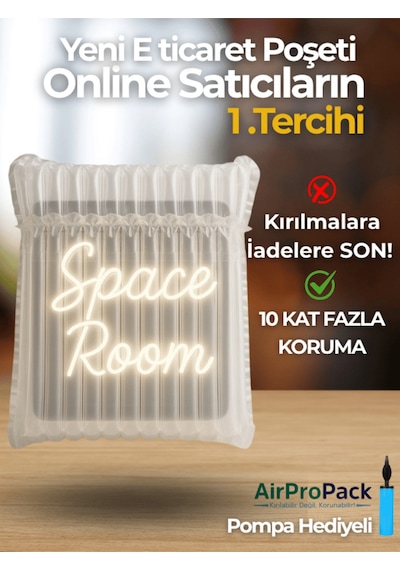 48x48 Cm 50 Adet Havalı Poşeti Airbag/airbed/airpack/airpak Ambalaj