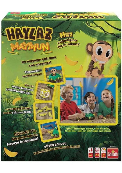 4 Adet Haylaz Maymun Oyunu