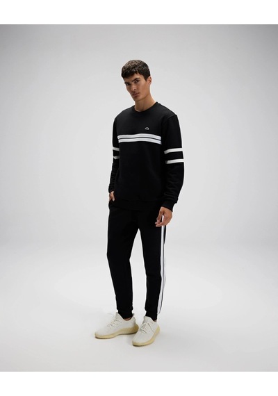 Ellesse Em618 Erkek Siyah Sweat Siyah