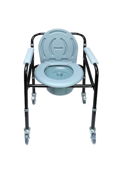 Medikaltec Ky696 Tekerlekli Tuvaletli Banyo Sandalyesi