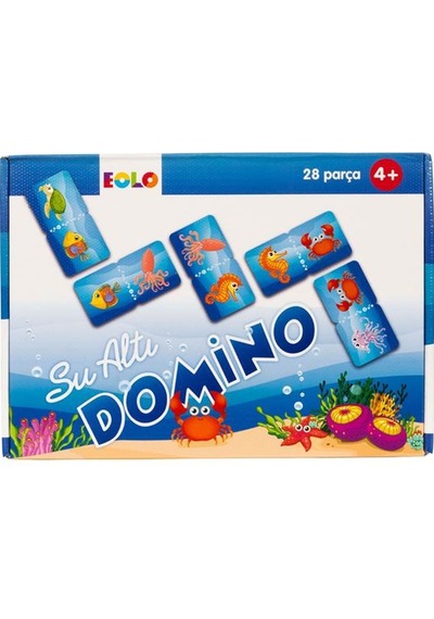 4 Yaş Su Altı Domino 28 Parça eolo
