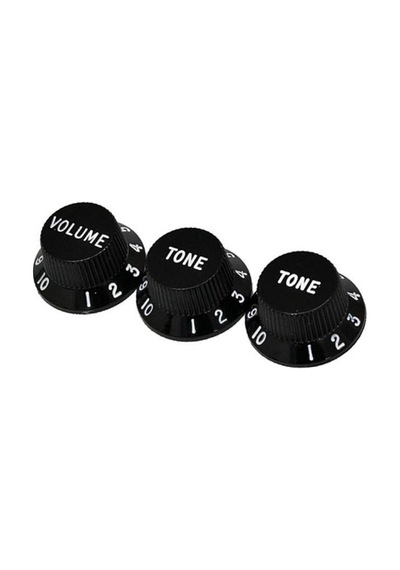 Fender Knob Strat 1V-2T Blk