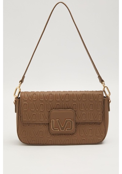Levidor Camel Lvd Dokulu Omuz Çantası Camel