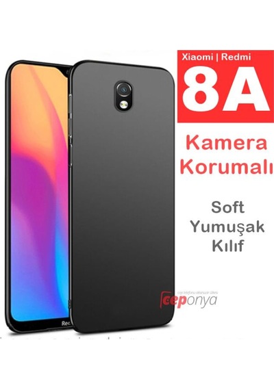 Xiaomi Redmi 8A Kamera Korumali Kaliteli Mat Soft Silikon Kilif 396851809