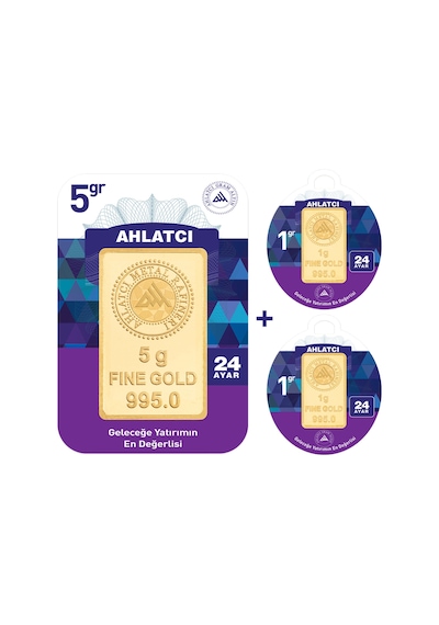 Ahlatcı Kuyumculuk 7 Gram 24 Ayar Külçe Altın