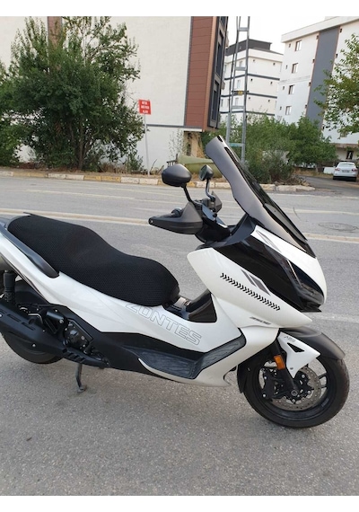 Motocam Zontes 350 E Ön Cam 2022-2023 Model 70cm Siyah Renkli 4mm