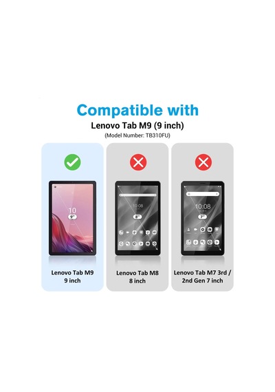 Lenovo Tab M9 9inç Tb-310fu Esnek Tablet Nano Ekran Koruyucu Kılıf
