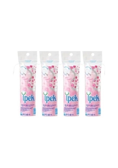 İpek Disk Makyaj Temizleme Pedi 4 x 70'li