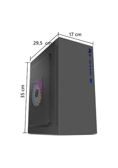 Aztech 600w Tıtan Azt02 Standart Micro-tower Pc Kasası