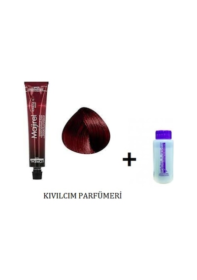 Loreal Majirel C 6.56 Koyu Kumral Akaju Kızıl Saç Boyası +Oksidan