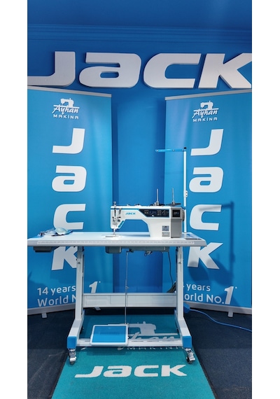 Jack A4 C Full Otomatik Yapay Zeka Destekli Düz Dikiş Makinası Ntb Sistem, Step Motorlu