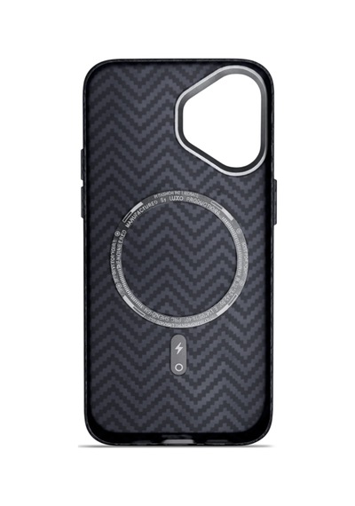 Carbonaır Magforge Elite Midnight Vector Apple Uyumlu iPhone 17 Magsafe Kılıf Midnight Vector