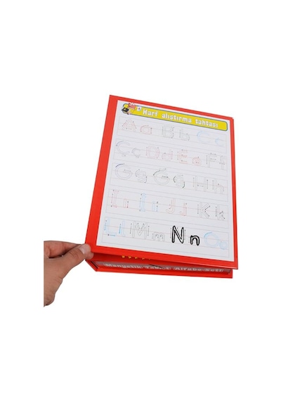 +3 Yaş Manyetik Tablet Alfabe Seti ve Yazı Tahtası (diytoy)