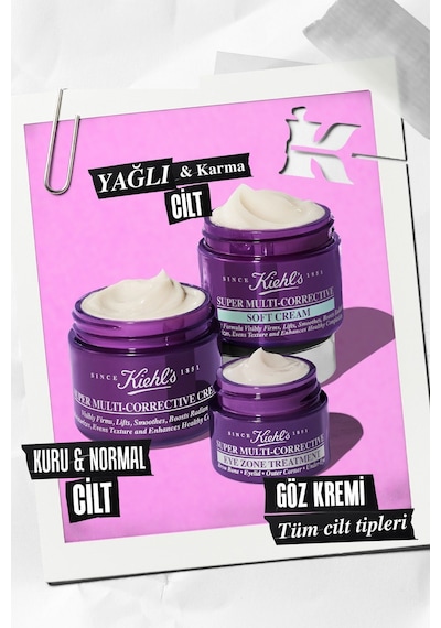 İnce Çizgi Ve Kırışıklık Karşıtı 7'li Etki Sunan Super Multi Corrective Bakım Kremi 50 Ml