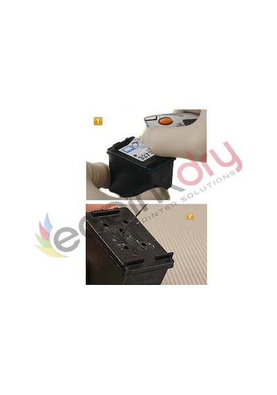 Ecoink Hp Deskjet 1000 Hp 1050 Yazıcı Uyumlu Kartuş Dolum Seti
