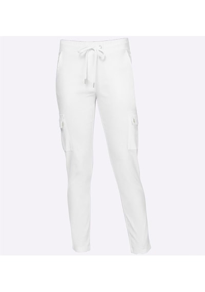 Bulalgiy Kadın Beyaz Kargo Pantolon - Bga451916 Beyaz