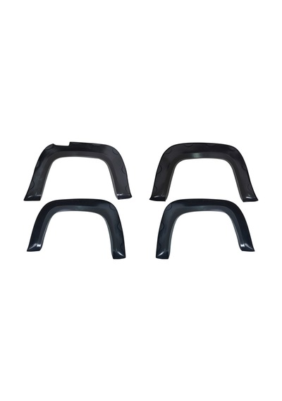 Volkswagen Amarok 2010-2016 Uyumlu Çamurluk Dodik Seti 4 Parça Abs Mat Siyah