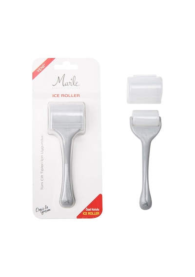 Mar&apos Le Cilt Sıkılaştırıcı Gri Ice Roller Yüz Masaj Aleti