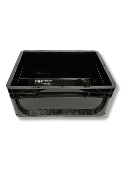 Alpbx 1.kalite Siyah Plastik Kasa 40x30x17 Cm - 17 Litre Kutu